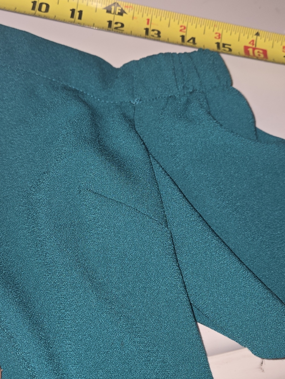 Banana Republic Teal Off-Shoulder Mini Dress - Picture 8 of 9